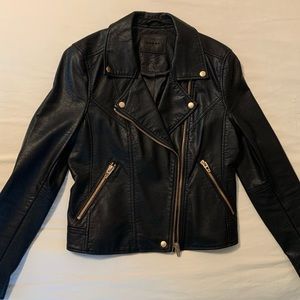 Blank NYC faux leather Moto jacket